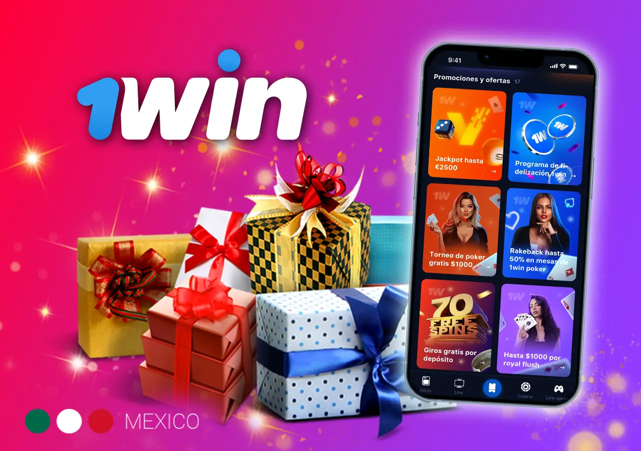 Lista de bonificaciones y promociones en 1win